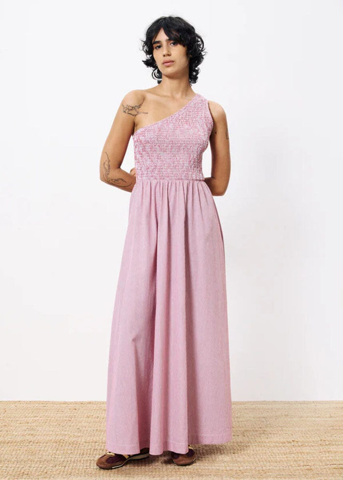 Afsa One-Shoulder Dress - Rouge