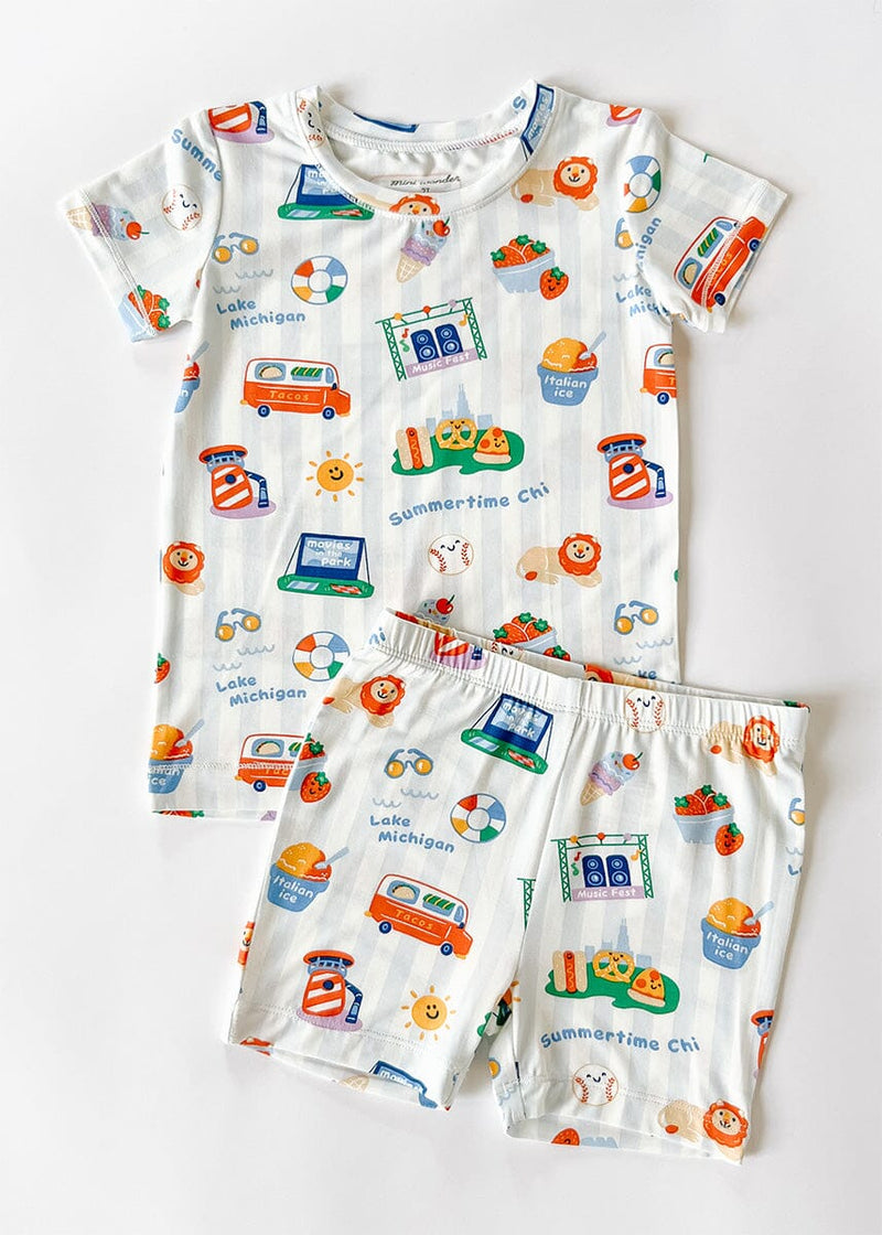 Summertime Chi Loungewear Set - S/S and Shorts