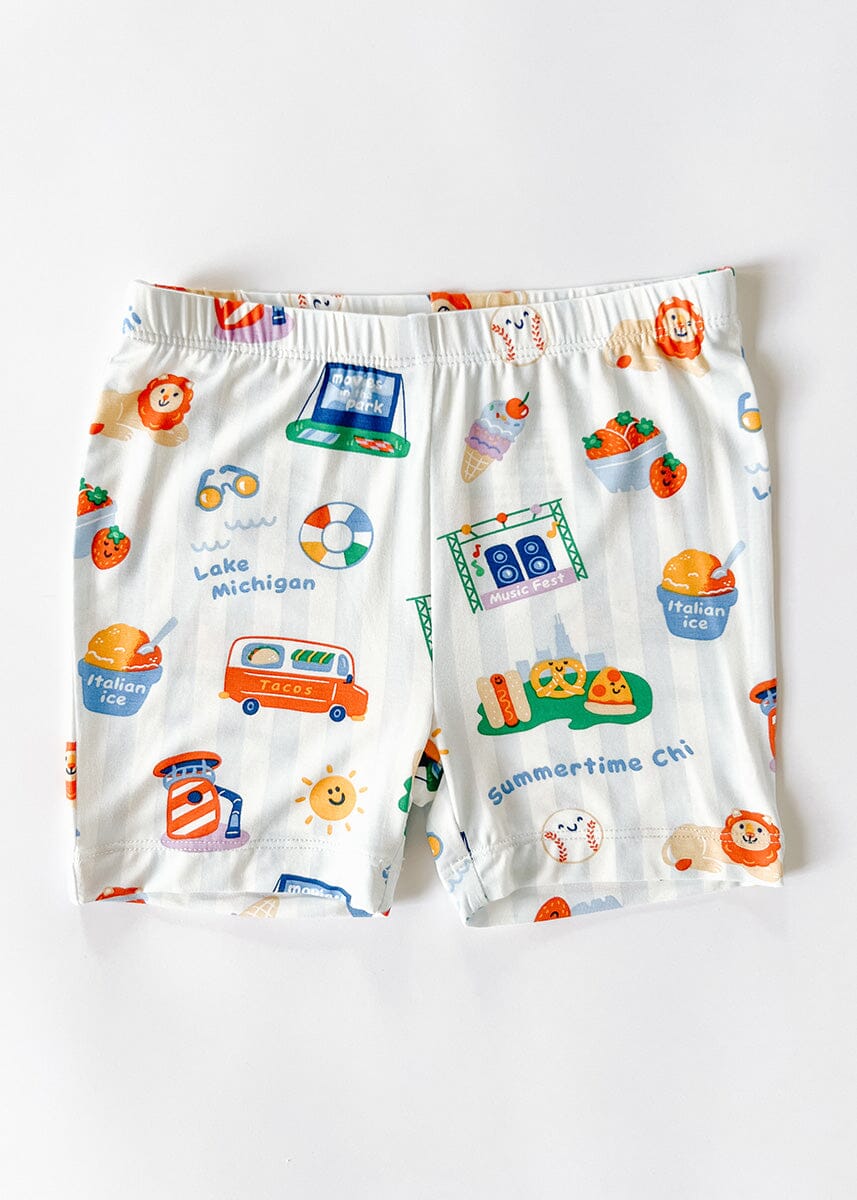 Summertime Chi Loungewear Set - S/S and Shorts