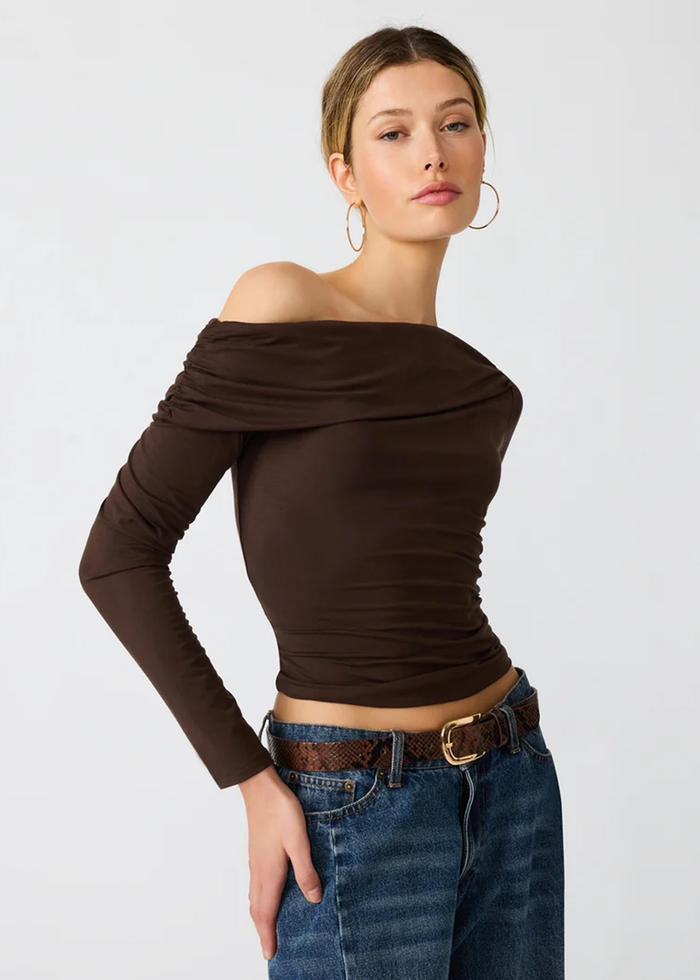 Ryder Knit Top - Walnut