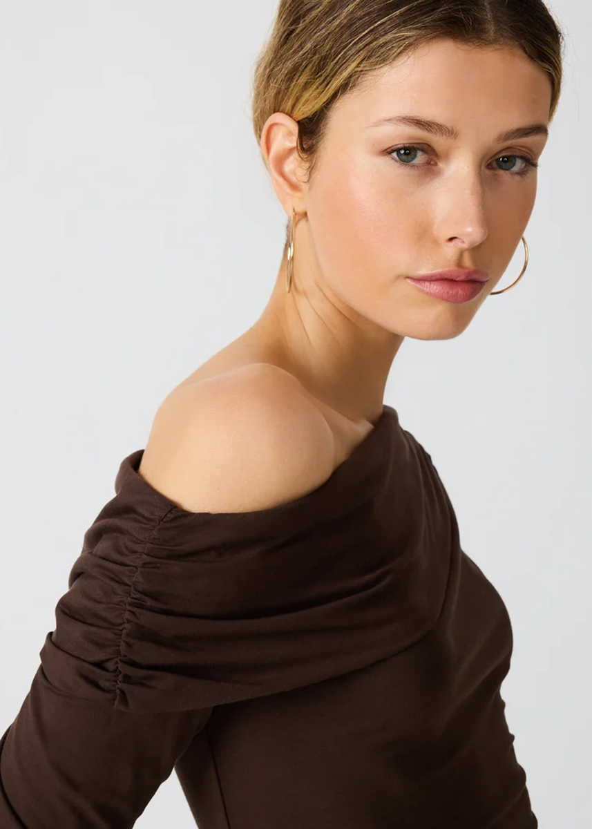 Ryder Knit Top - Walnut