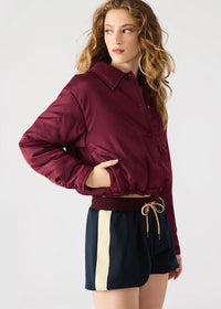 Selma Jacket - Wine
