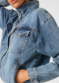 Allyson Denim Jacket - Imperial Blue