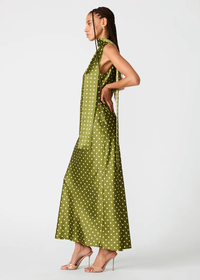 Jaiden Dress - Olive Heather