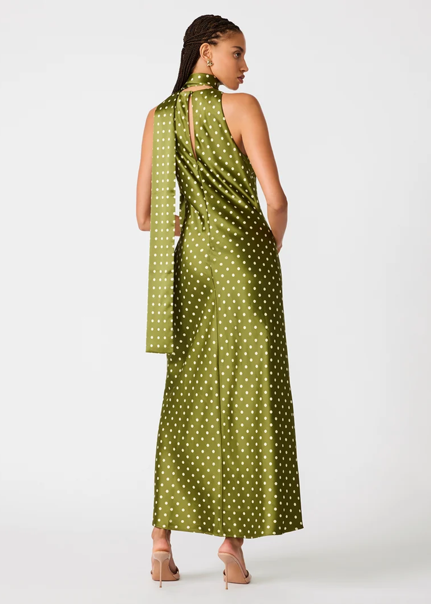 Jaiden Dress - Olive Heather