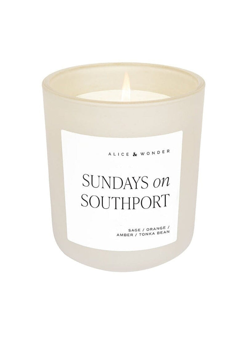 Sundays on Southport Soy Candle – 15oz