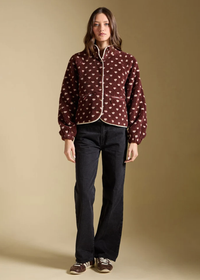 Deeda Sherpa Jacket - Merlot
