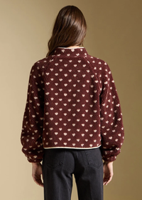 Deeda Sherpa Jacket - Merlot