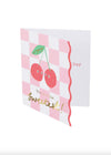 Fruit Basket Valentine's Cards & Erasers Set