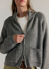 WTF On It Half Zip - Cool Grey