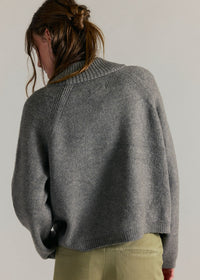 WTF On It Half Zip - Cool Grey