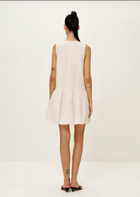 Tess Bubble Dress - White