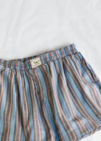 Day To Day Flannel Boxer - Blue Combo