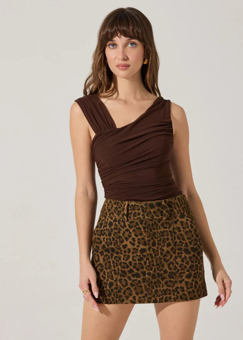 Sarine Bodysuit - Brown