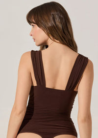 Sarine Bodysuit - Brown