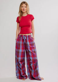 Wait A Minute Baby Tee - Lipstick Red