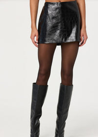 Savana Mini Skirt - Black