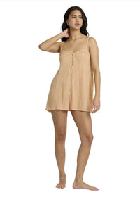 Fresh Daze Romper - Caramel Cafe