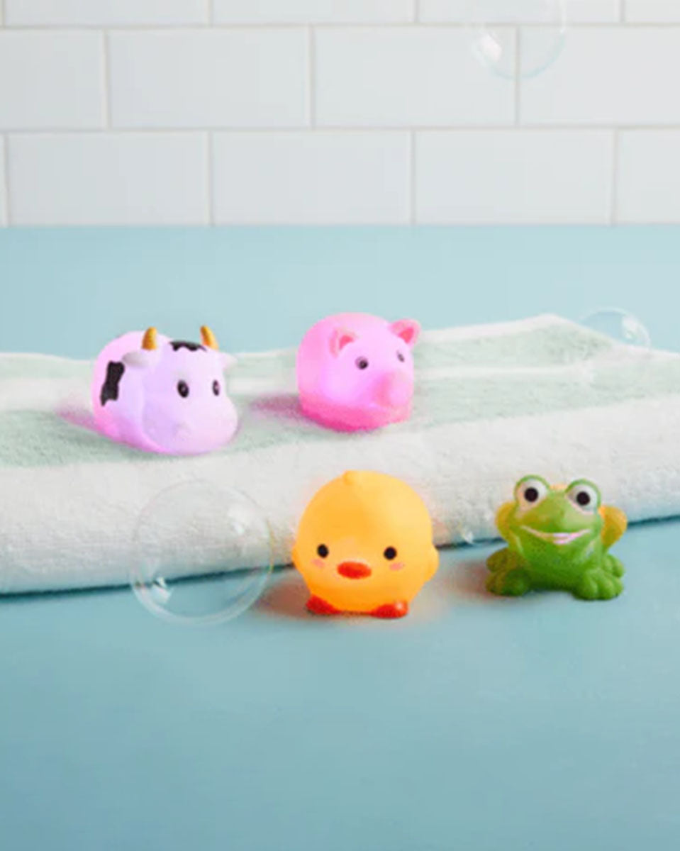 Farm Light-Up Bath Toy Set