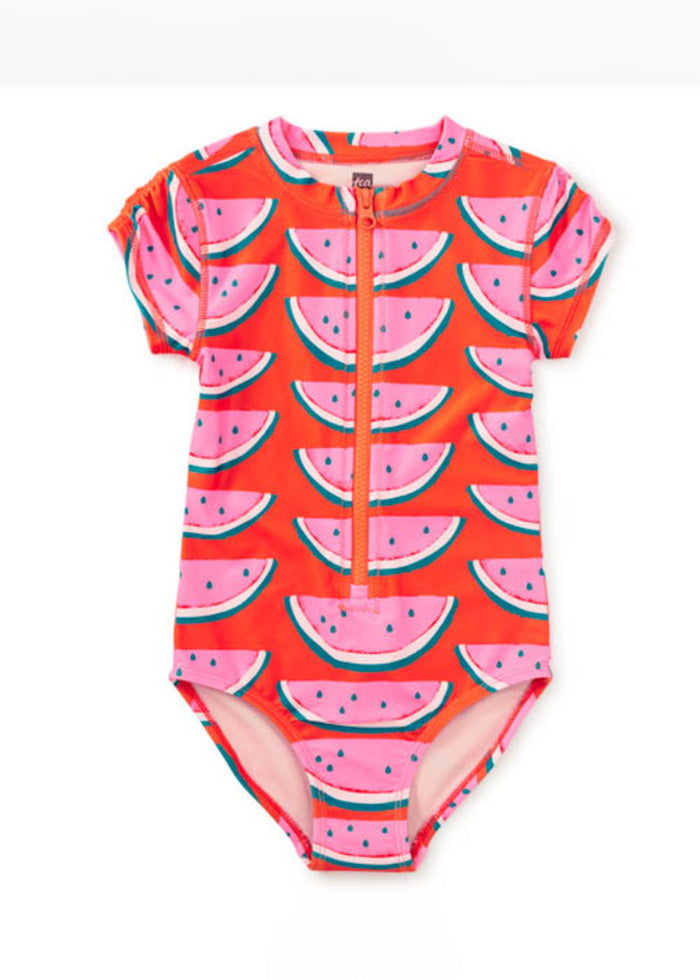Rash Guard Baby Swimsuit - Watermelon Slices