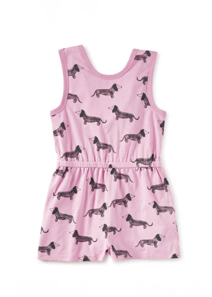 Reversible Wrap Romper - Dachshunds