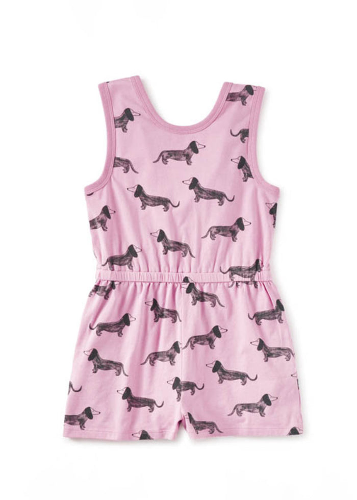 Reversible Wrap Romper - Dachshunds