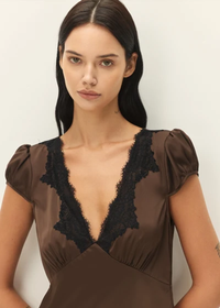 Manon Dress - Brown