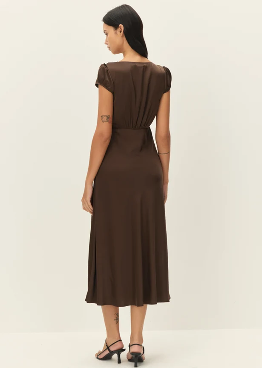Manon Dress - Brown