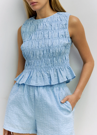 The Allyson Shorts - Blue