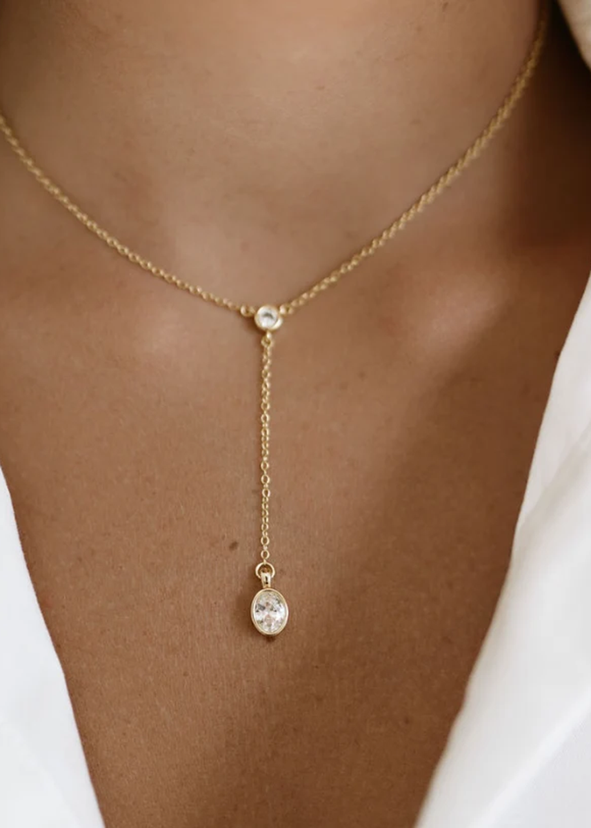 Liv Lariat Necklace
