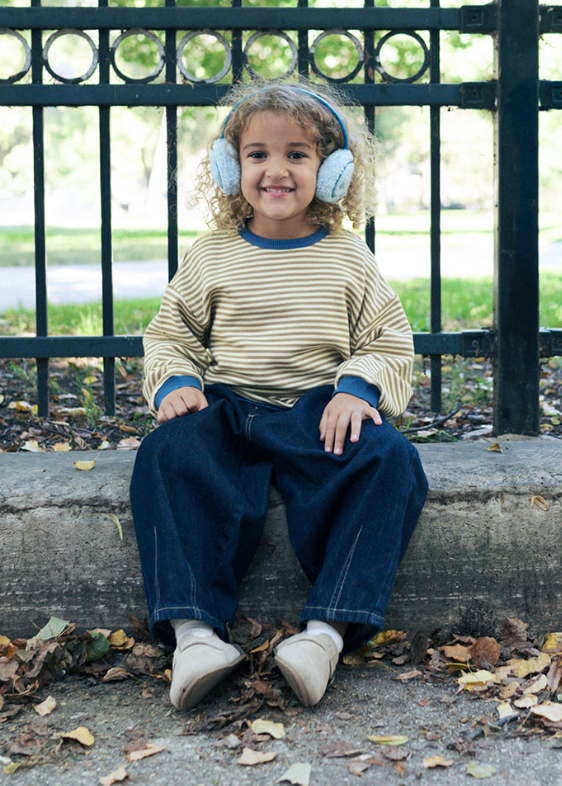 Mini Wonder Sherpa Earmuff - Bean