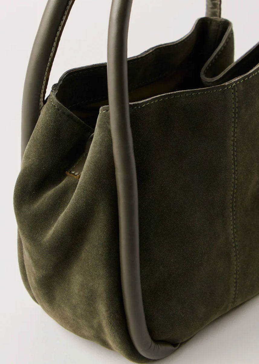 Barlow Bucket Bag - Dark Olive