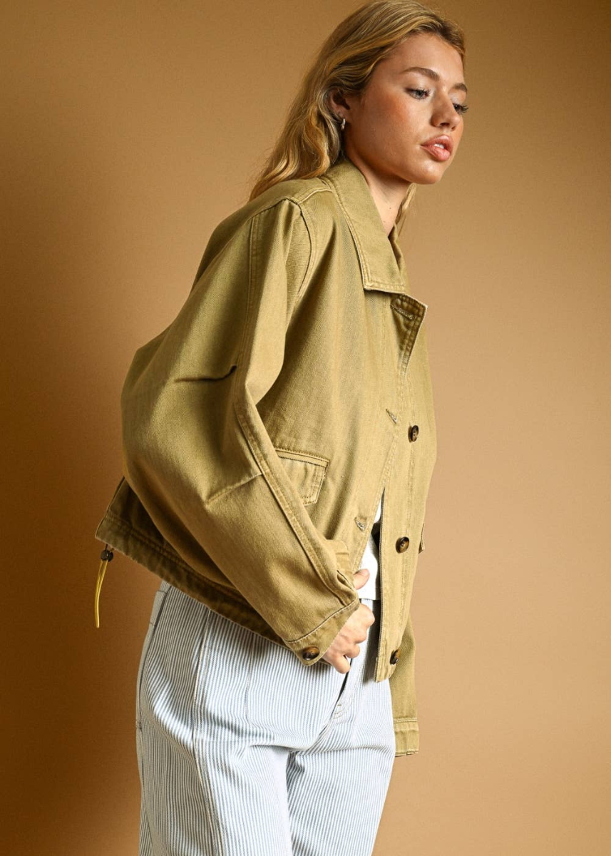 Simonne Jacket - Olive