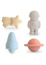 Space Bath Play Set - 4 Pack