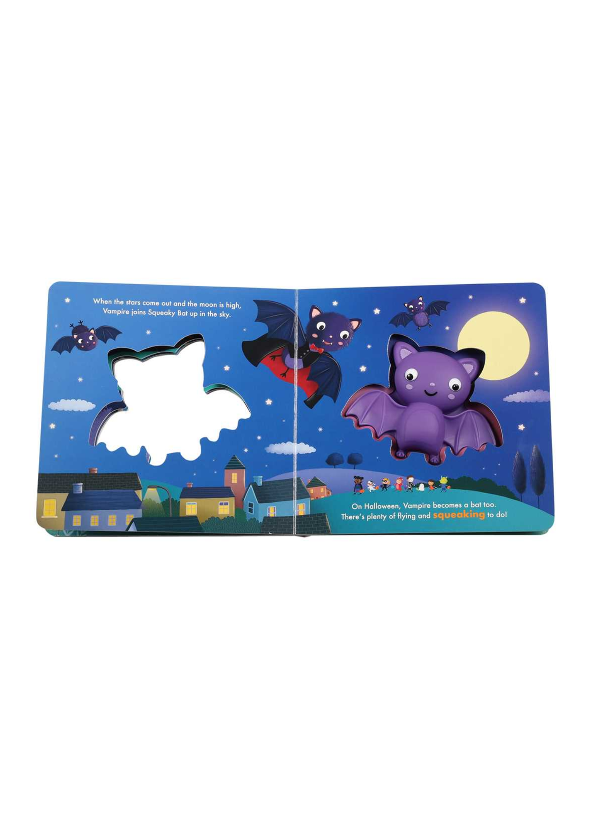 Squeaky Bat: Squeeze & Squeak Book