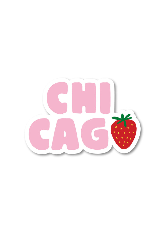 Stacked Chicago Berry Sticker