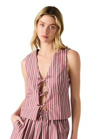 Aliza Top - Dusty Brick