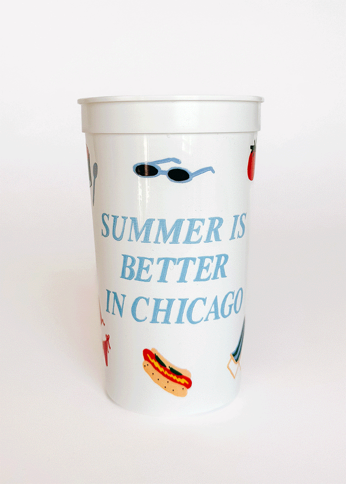 Summer Is Better In Chicago Wrapped Stadium Cup