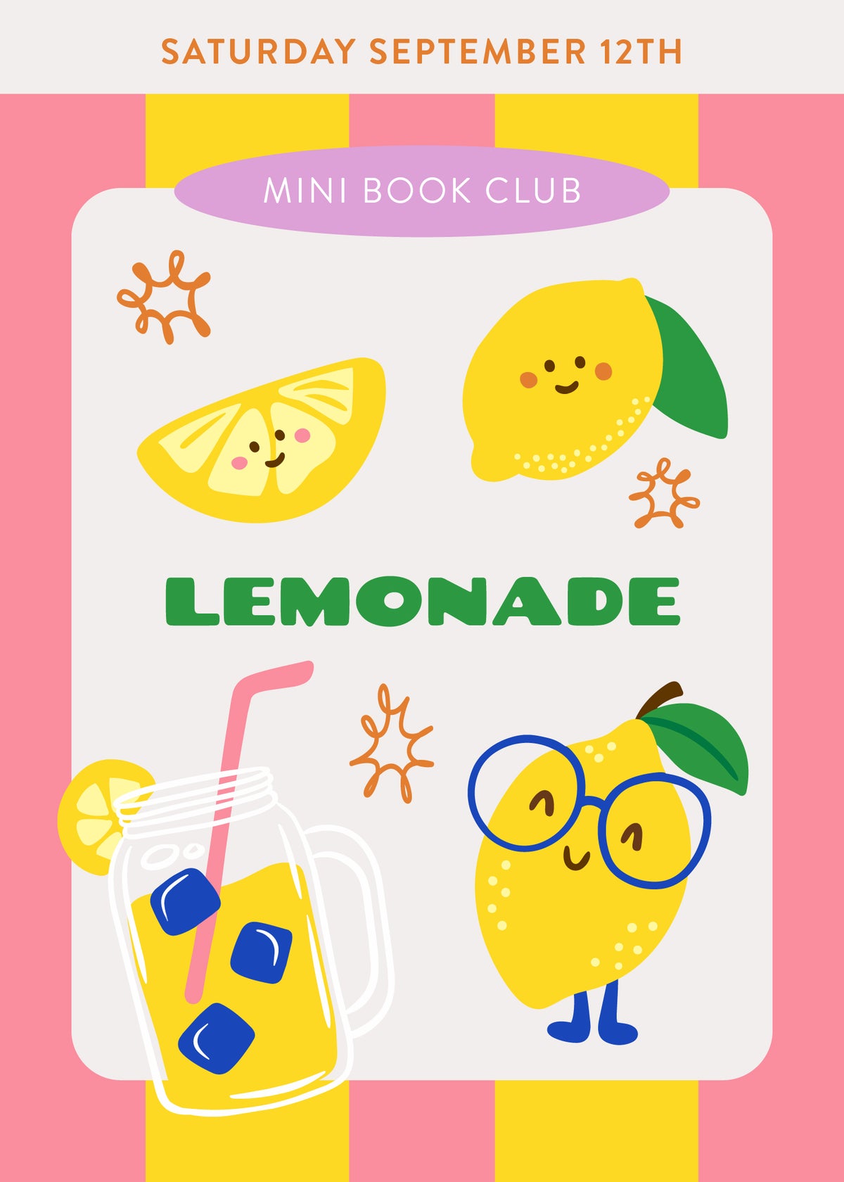 Lemonade Story Time With Connections Academics 9/12