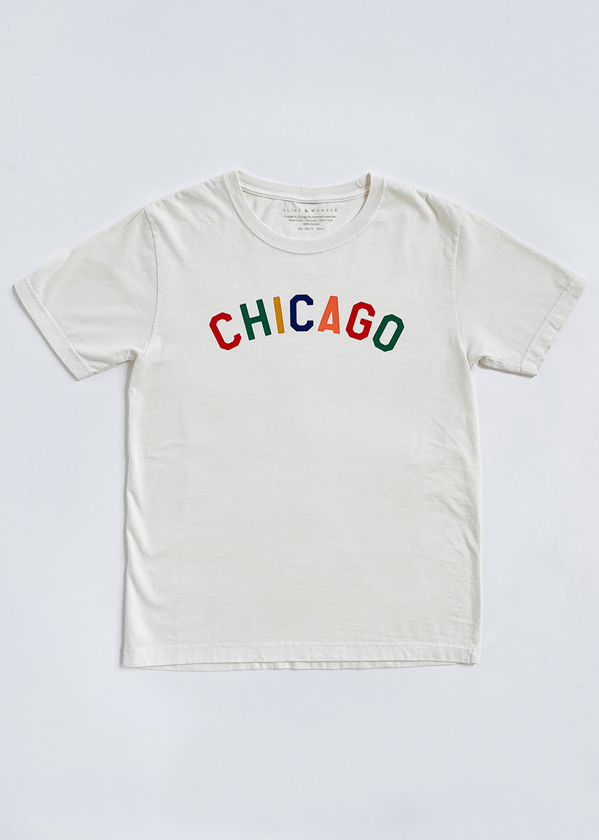 Sweet Home Chicago Tee - Vintage White
