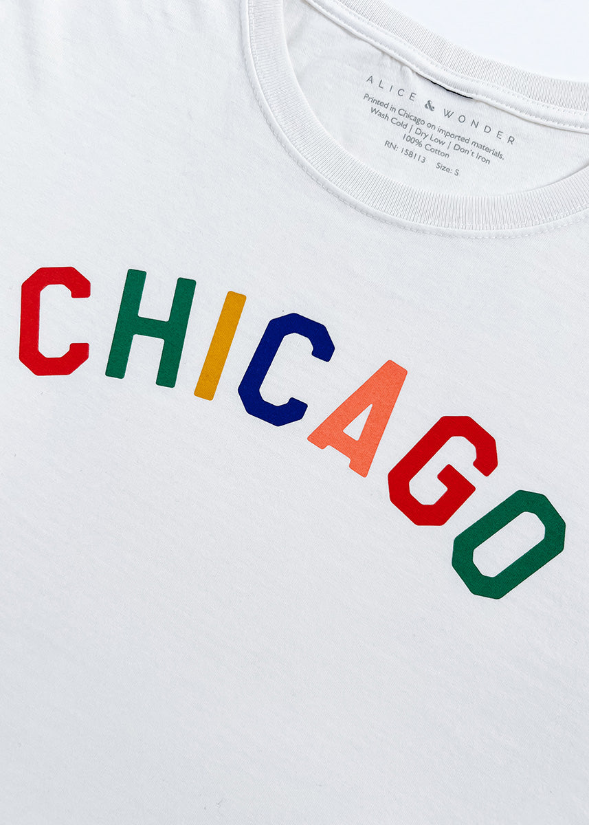 Sweet Home Chicago Tee - Vintage White