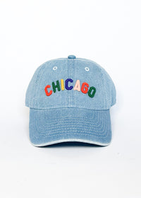 Toddler Sweet Home Chicago Dad Hat - Denim