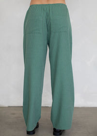 Sienna Stripe Pants - Green