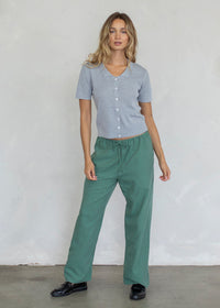 Sienna Stripe Pants - Green