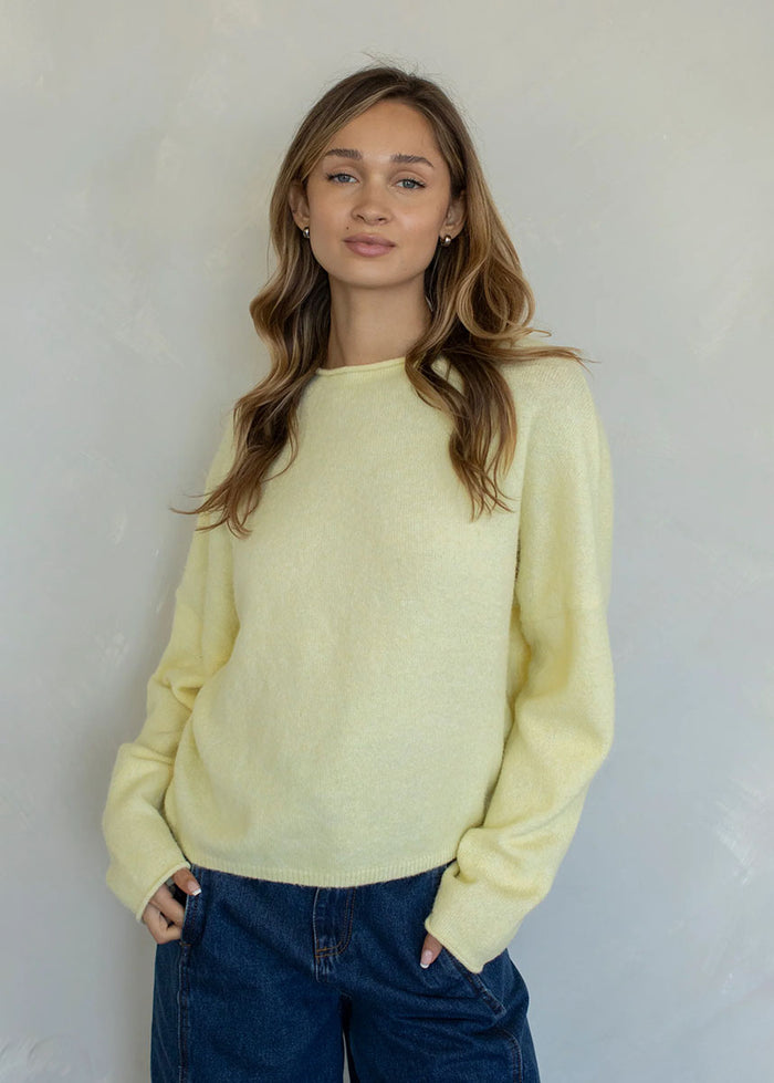 Piper Oversized Pullover - Butter