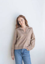 Lucy Knit Sweater - Almond