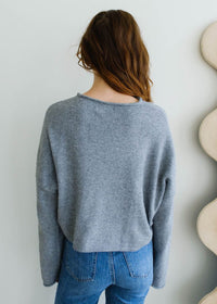 Piper Cardigan - Heather Grey