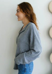 Piper Cardigan - Heather Grey