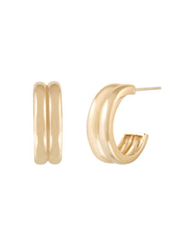 Marilou Earrings - Gold