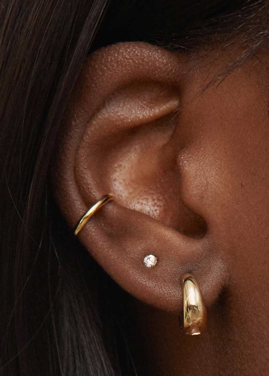 Basic Ear Cuff - Gold